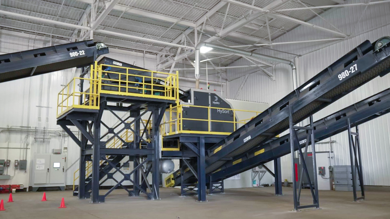 The HySort machine in Grandville, Michigan 
