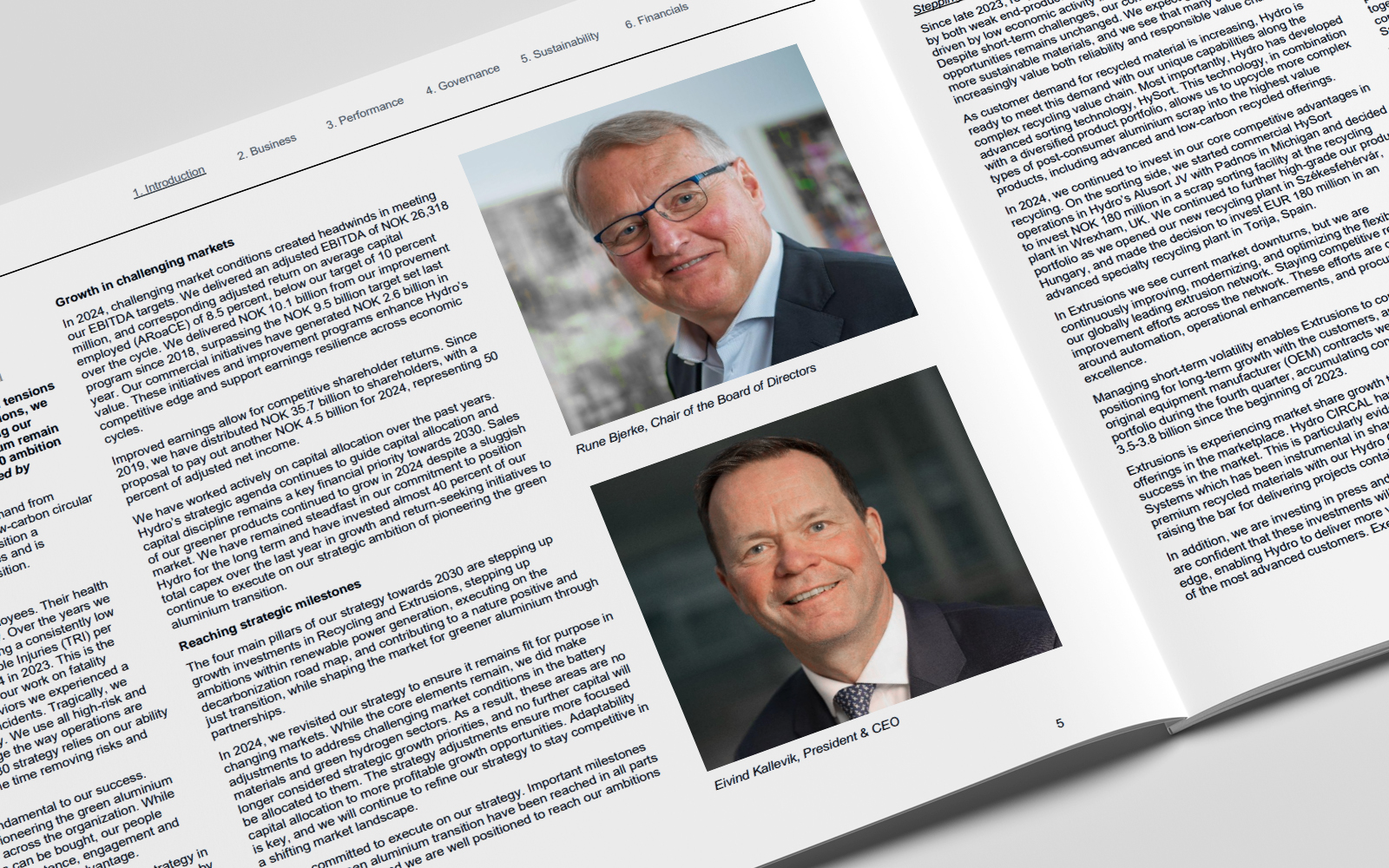 a book open to a picture of a man and a woman