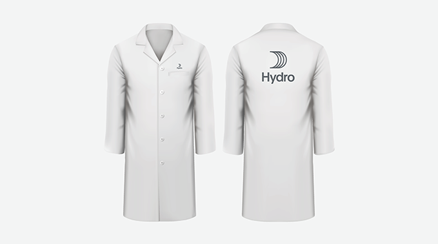 a pair of white t-shirts