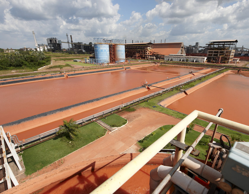 Water basin at Alunorte