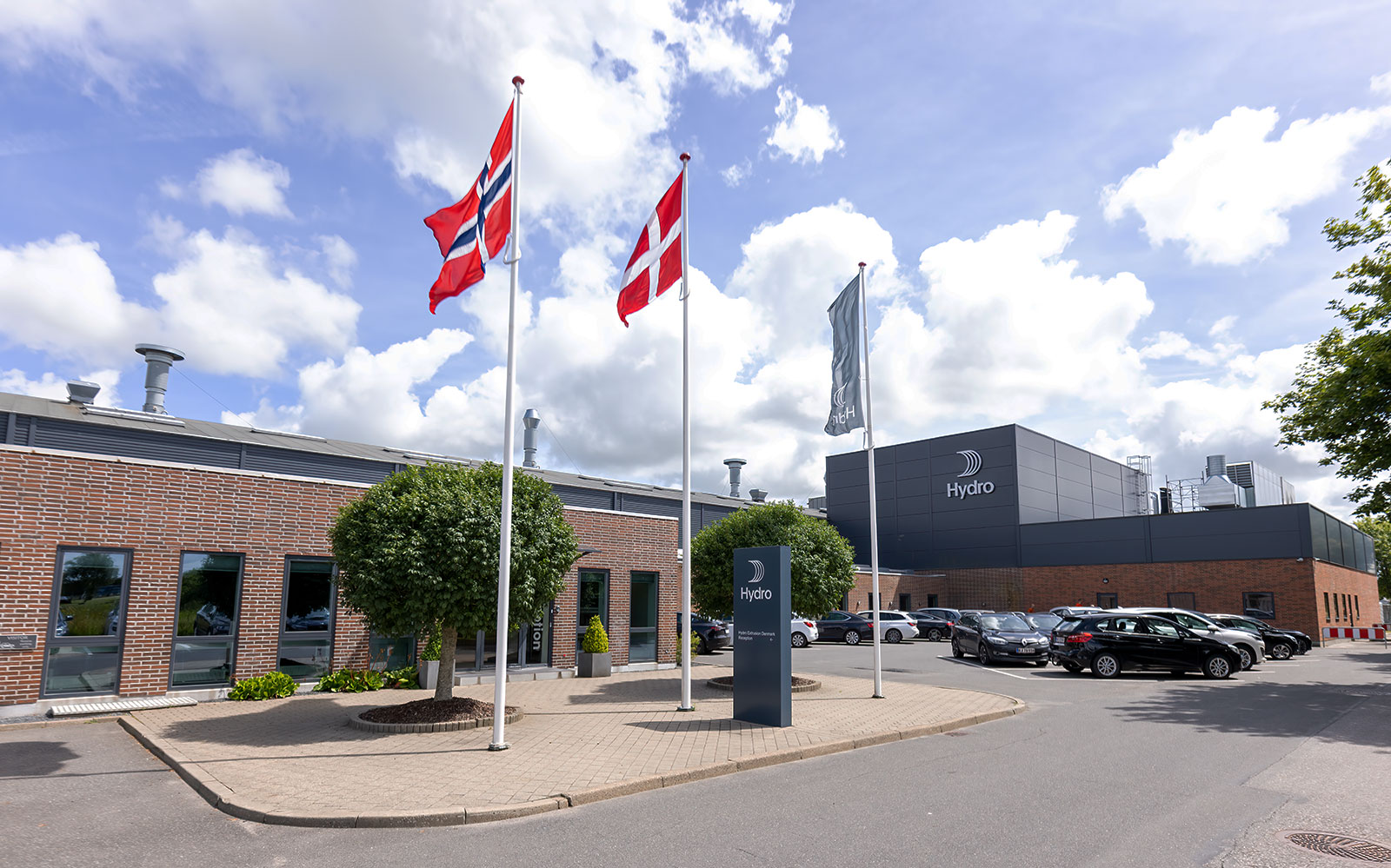 The Tønder plant has two extrusion presses and serves automotive and industrial customers