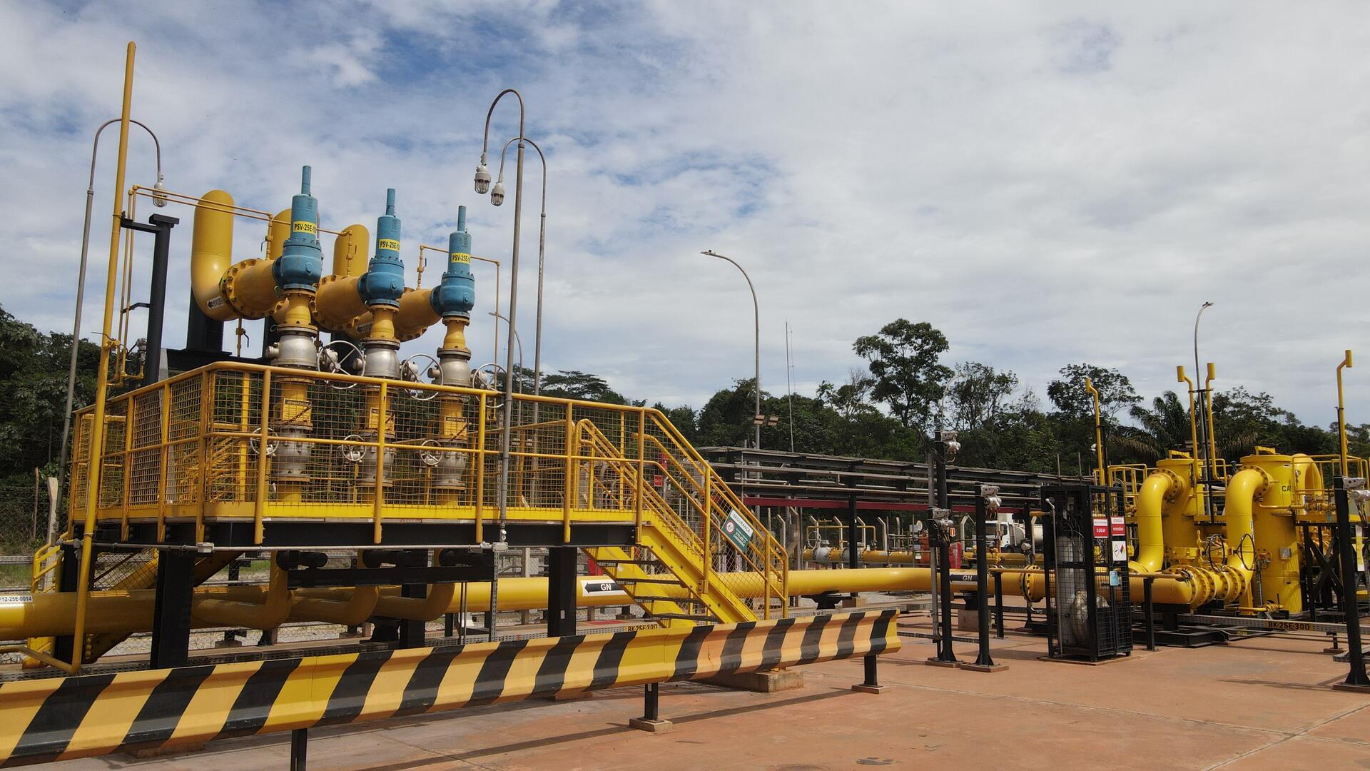 Alunorte natural gas facility