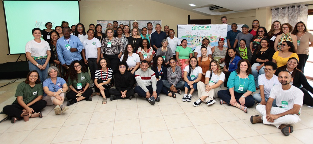 a group of people posing for a photo