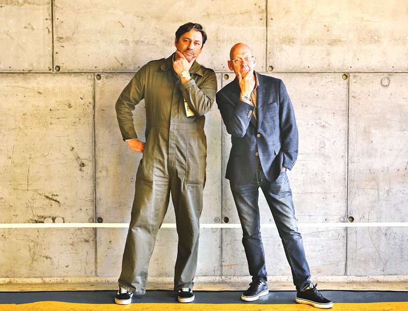 Thomas Cappelen Malling (left) and Sjur Stangebye-Hansen share a passion for time and watches and are the duo behind Radium Instruments. (Photo: Morten Paulsen)