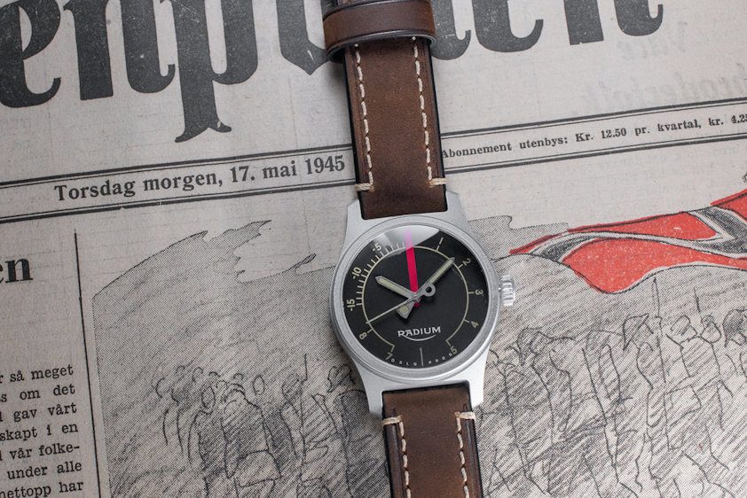 The dial on the Sabotør series takes inspiration from the Nagra audio recording equipment of the 1950s. (Photo: Christian Kirkemo)