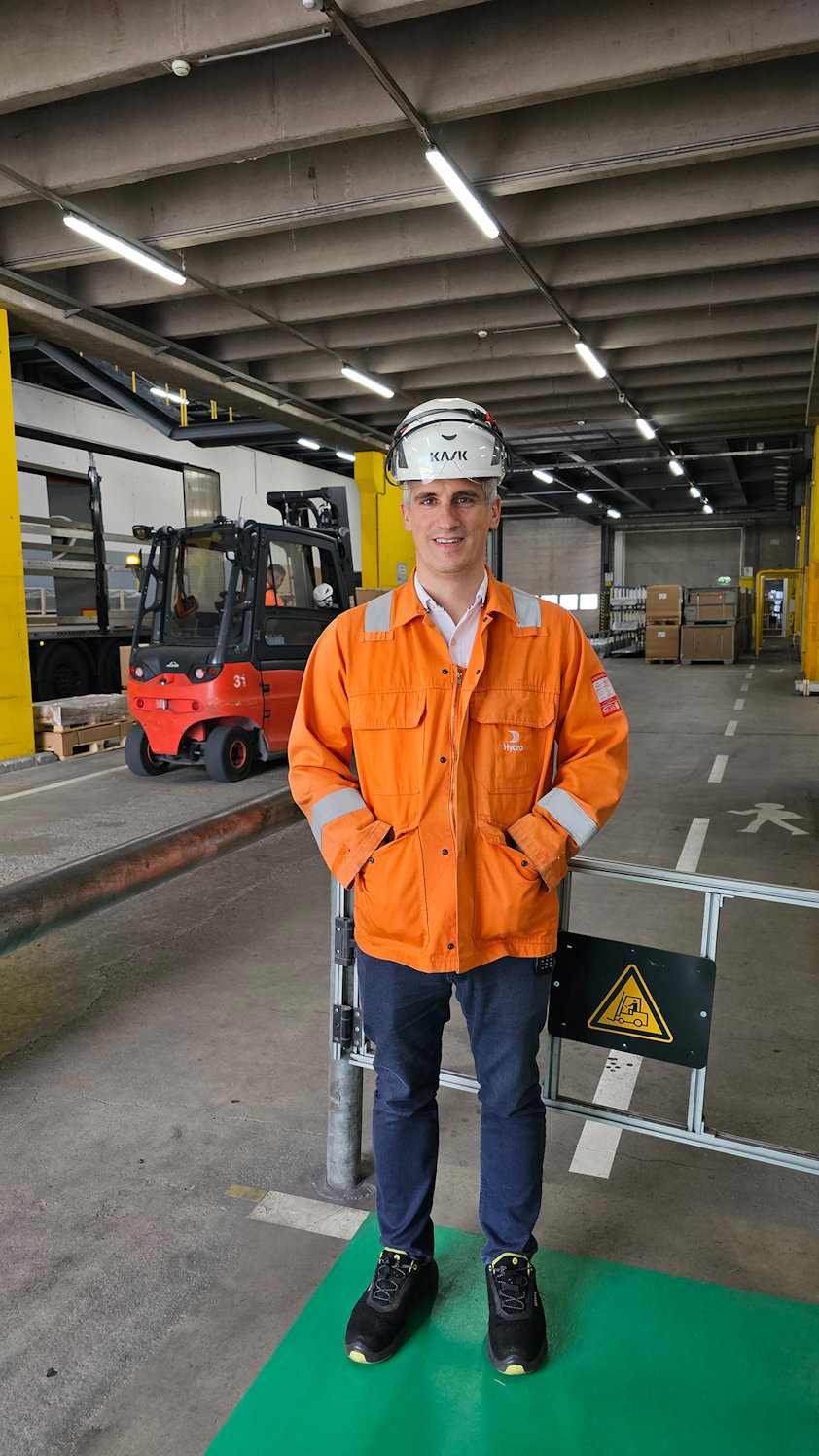 Sascha Riedmann, Logistikleiter